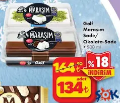 GOLF MARAŞIM DONDURMA ÇEŞİTLERİ 500 ML